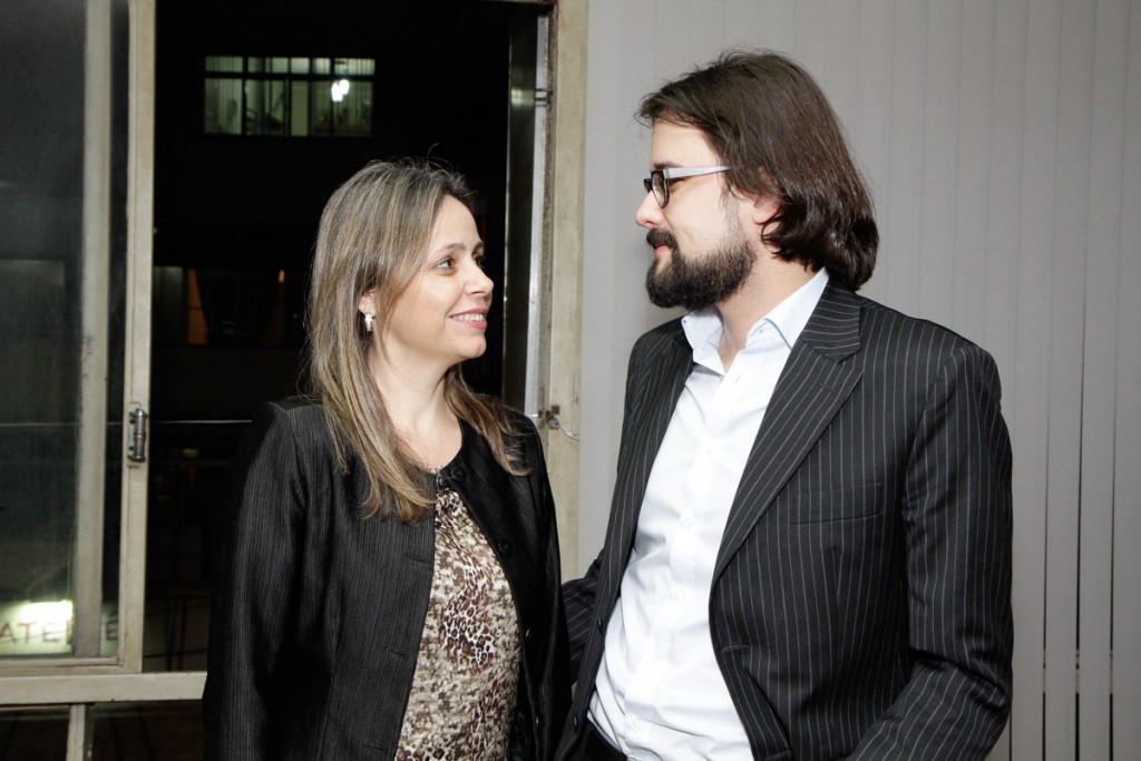 Eliane Lucina acompanhou o marido, o crítico literário Felipe Franco Munhoz - Foto: Silvana Garzaro