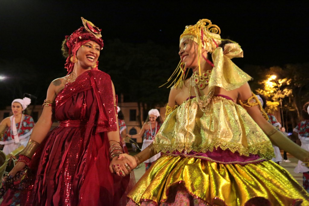 Ilu Oba de Min participa da Ocupação Preta, contra a perseguição religiosa no Brasil - Foto: Roberto Assem/Divulgação