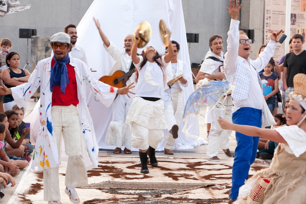 Cia. São Jorge de Variedades apresenta São Jorge Menino no Fentepp - Foto: Divulgação