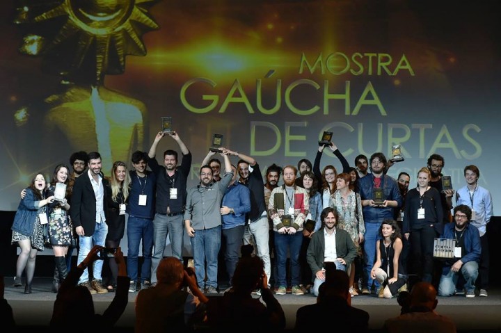 Vencedores da Mostra de Curtas Gaúchos - Foto: Cleiton Thiele/Pressphoto/Divulgação