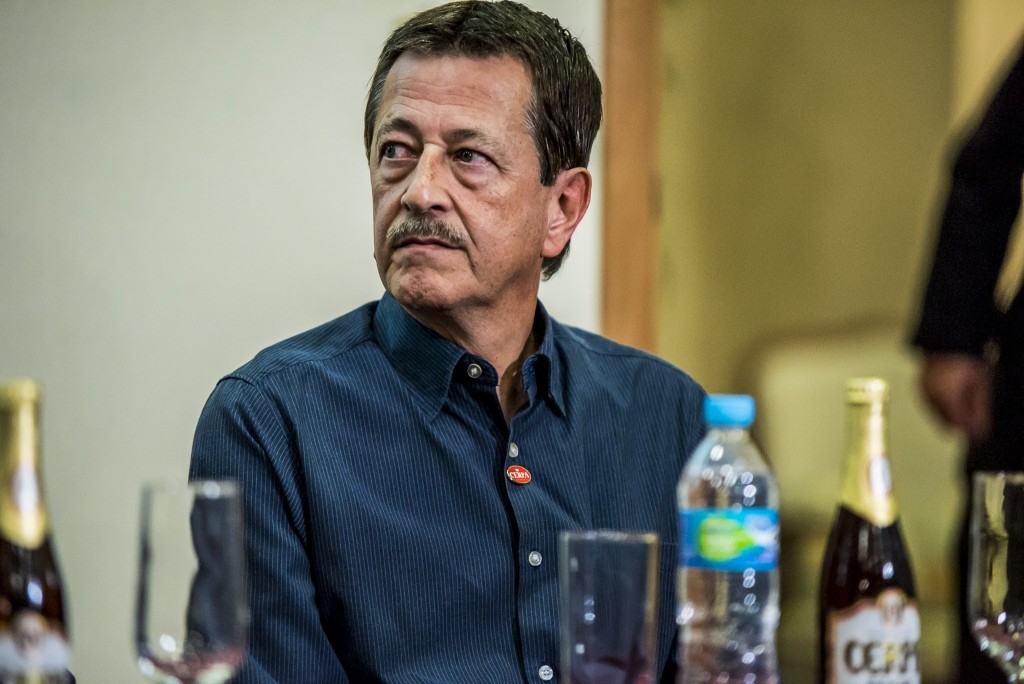 Rubens Bifulco, da Cerpa Cervejaria, que também foi homenageado - Foto: Chello Fotógrafo