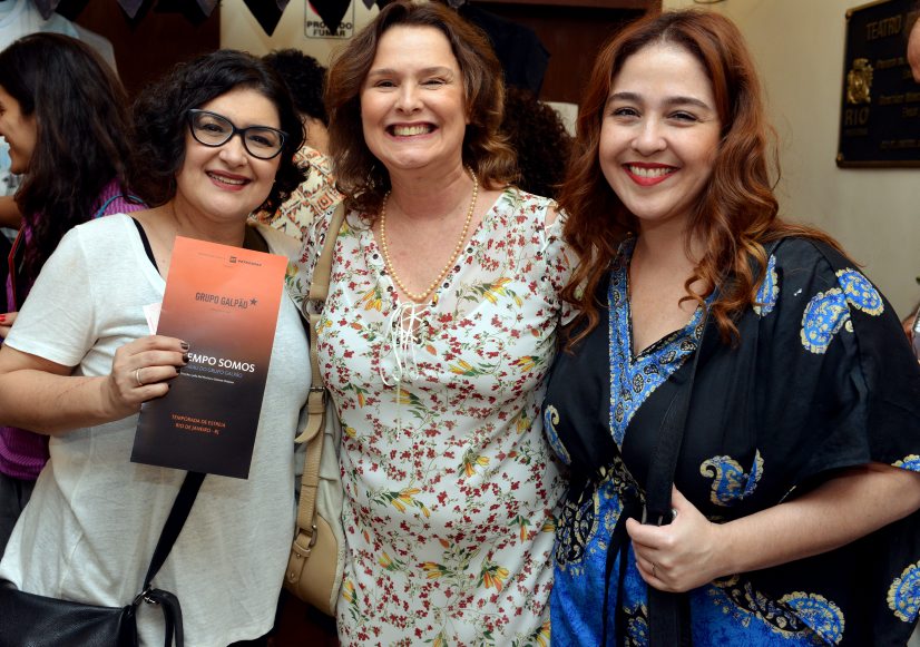 Inês Vianna, Louise Cardoso e Débora Lamm - Foto: Cristina Granato