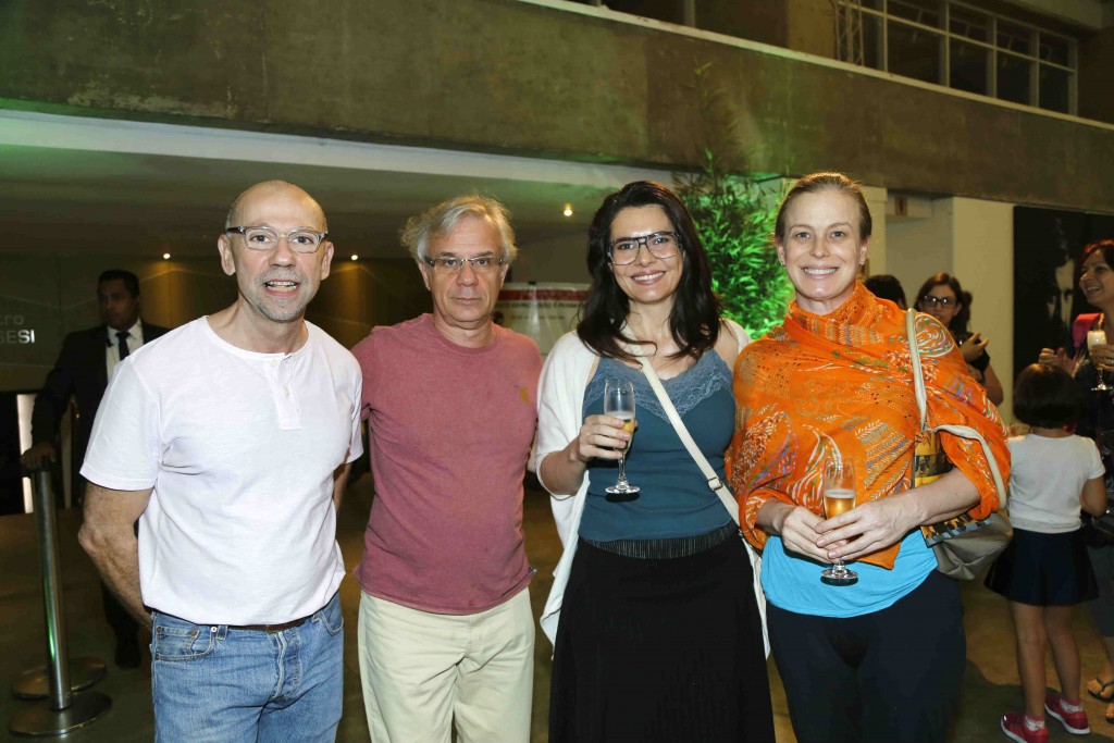 Alexandre Tenório, Hugo Coelho, Cristina Cavalcanti e Regina Remencius - Foto: Everton Amaro
