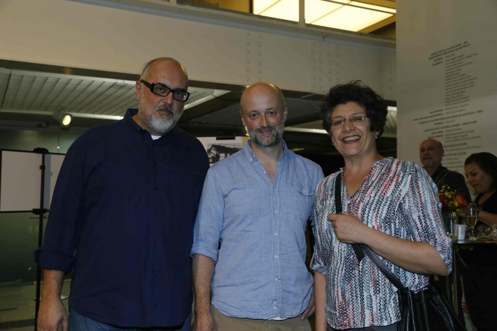 Aimar Labaki, David Harrower e Marici Salomão - Foto: Everton Amaro
