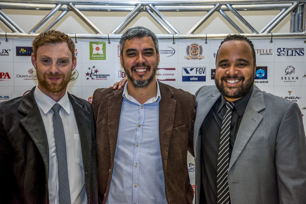 Juan Manuel Tellategui, Bob Sousa e Miguel Arcanjo Prado - Foto: Chello Fotógrafo