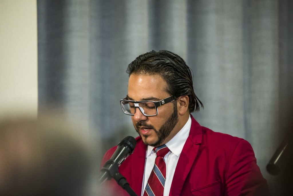 O presidente da ANCEC, Mario Edson, lembrou em seu discurso que é preciso força para continuar produzindo cultura e trabalho no Brasil - Foto: Chello Fotógrafo