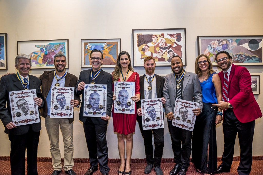 José Henrique Fabre Rolim, Bob Sousa, Celso Zucatelli, Mariana Leão, Juan Manuel Tellategui, Miguel Arcanjo Prado, Gisele Ferreira e Mario Neto - Foto: Chello Fotógrafo