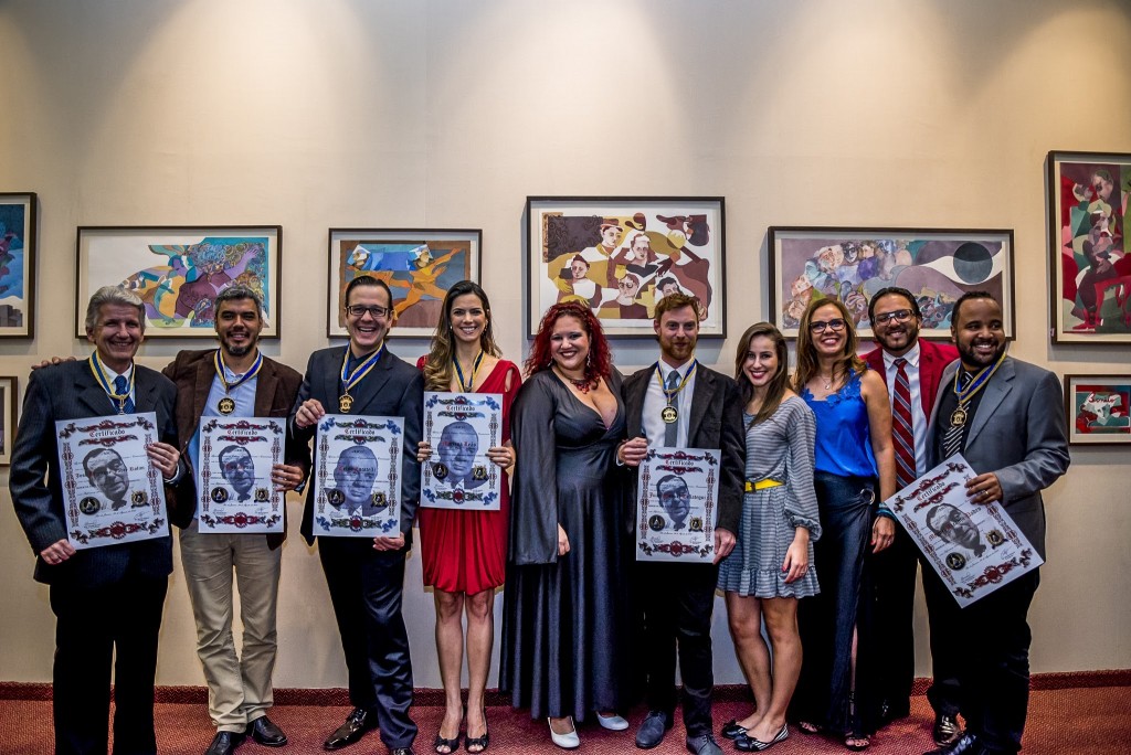 José Henrique Fabre Rolim, Bob Sousa, Celso Zucatelli, Mariana Leão, Liza Caetano, Juan Manuel Tellategui, Lauanda Varone, Gisele Ferreira, Mário Edson e Miguel Arcanjo Prado - Foto: Chello Fotógrafo