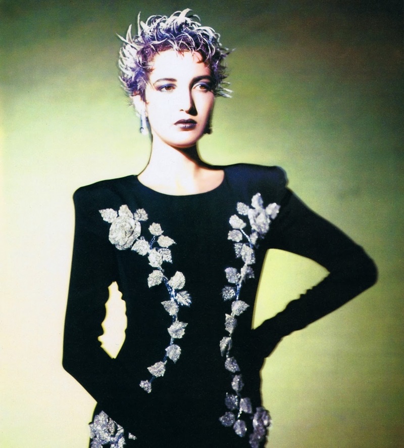 Betty Lago em ensaio da Vogue de 1984 - Foto: Paolo Roversi/Divulgação