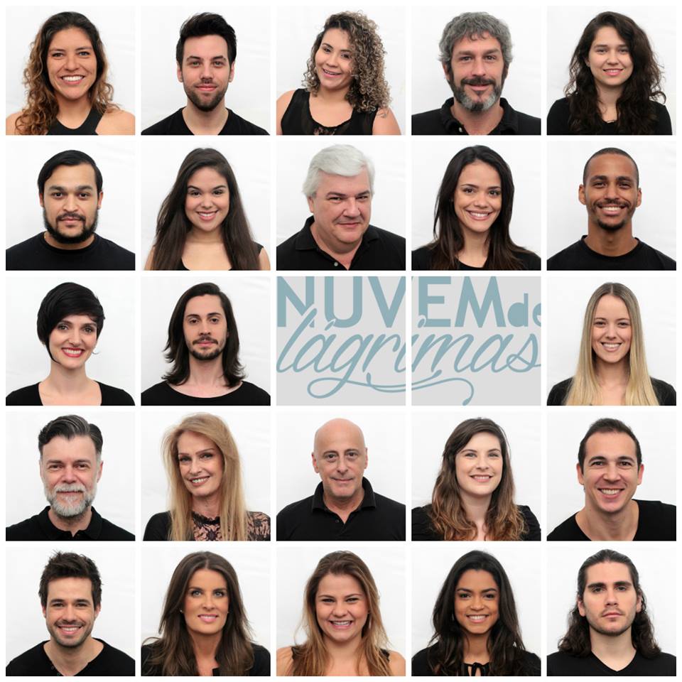 Nuvem de Lágrimas tem 23 atores no elenco - Foto: Divulgação