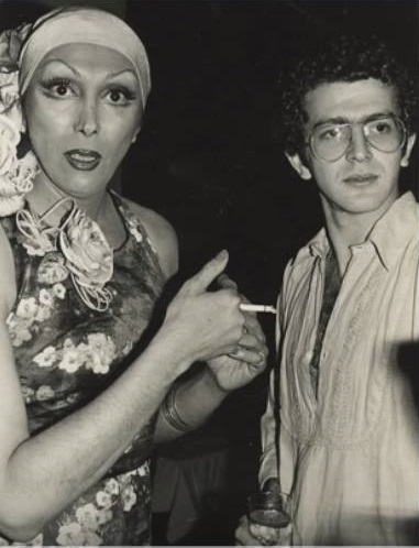Phedra D. Córdoba com o jornalista Celso Curi em 1976 - Foto: Arquivo pessoal