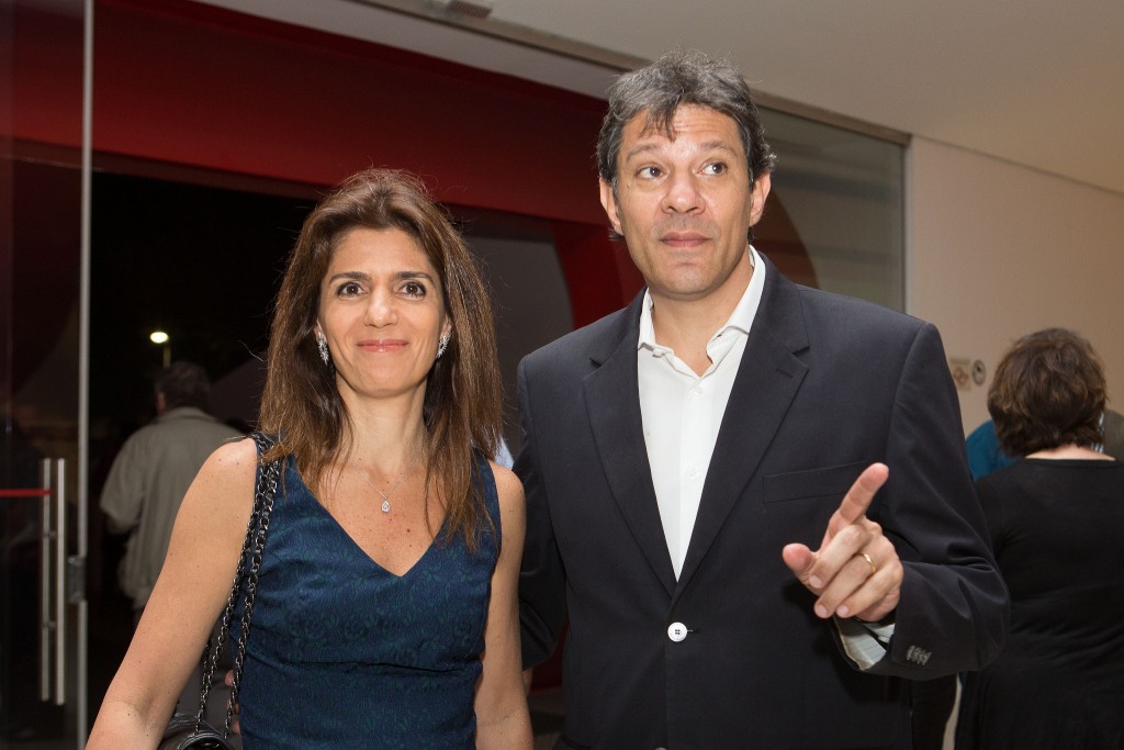 Ana Estela e Fernando Haddad - Foto: Aline Arruda/Divulgação