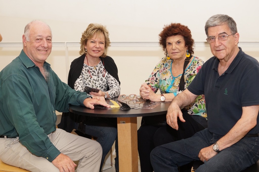 Pagan Senior, Debora Gane, Eva Castiel e Aron Kremer - Foto: Roberto Ikeda