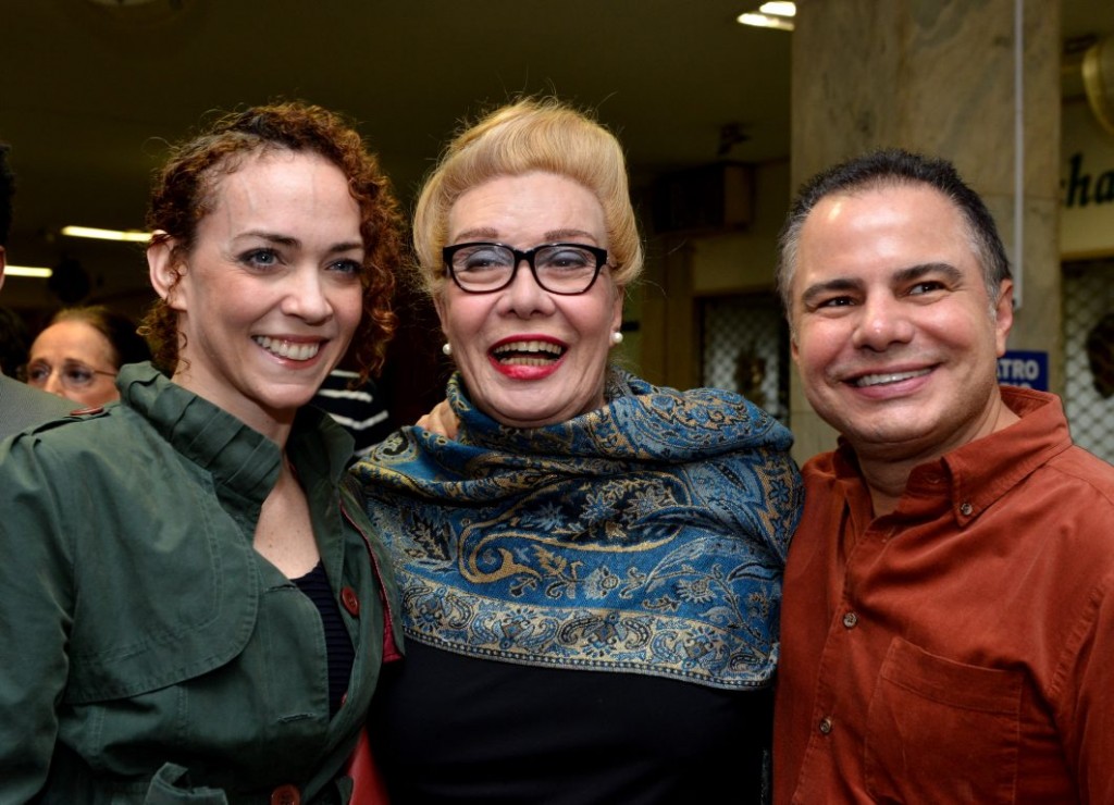 Laila Garin, Rogéria e Ricardo Linhares - Foto: Cristina Granato/Divulgação