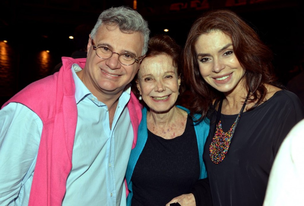 DSC_8431 Tadeu Aguiar , Mirian Mehler e Françoise Forton  - Musical TUDO OU NADA - Outubro 2015 - Foto CRISTINA GRANATO