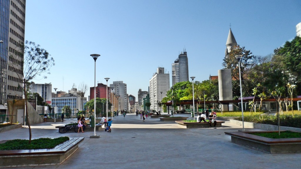 Praça Roosevelt: grupo de skinheads agrediu pessoas que passavam pelo local - Foto: Divulgação