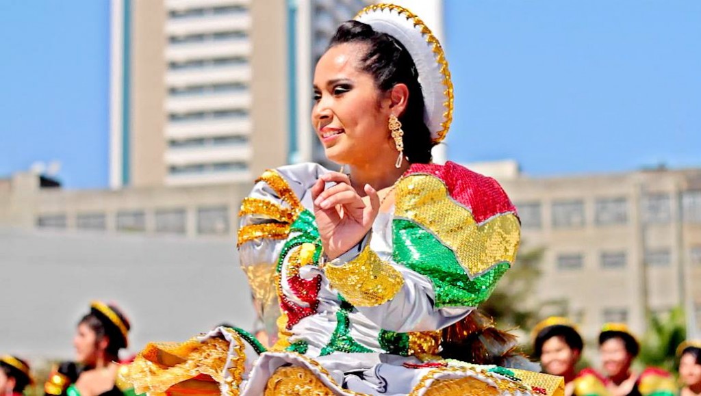 Grupo Foklorico Kantuta Bolívia foi um dos condecorados - Foto: Divulgação