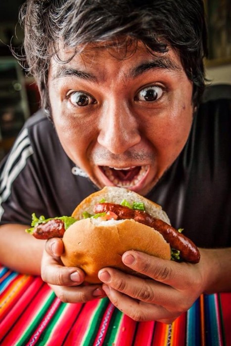 Erik Fernandes promete matar a fome dos frequentadores com seu sanduíche de chorizo - Foto: Divulgação