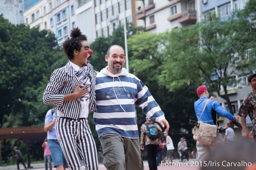 Os Malacriados aprontam na praça Roosevelt - Foto: Lulamano