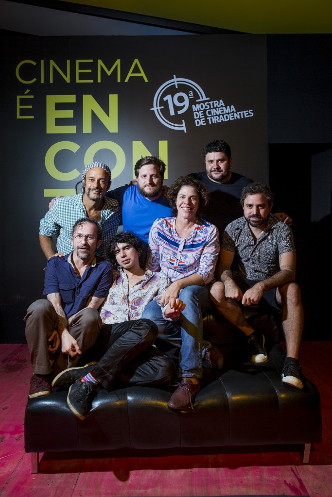 Os diretores da Mostra Transições Henrique Dantas, Bernardo Cancella Nabuco, Petrus Cariry, Dellany Lima, Jonnata Doll, Lo Politi e Daniel Lisboa - Foto: Leo Lara/Universo Produção/Divulgação