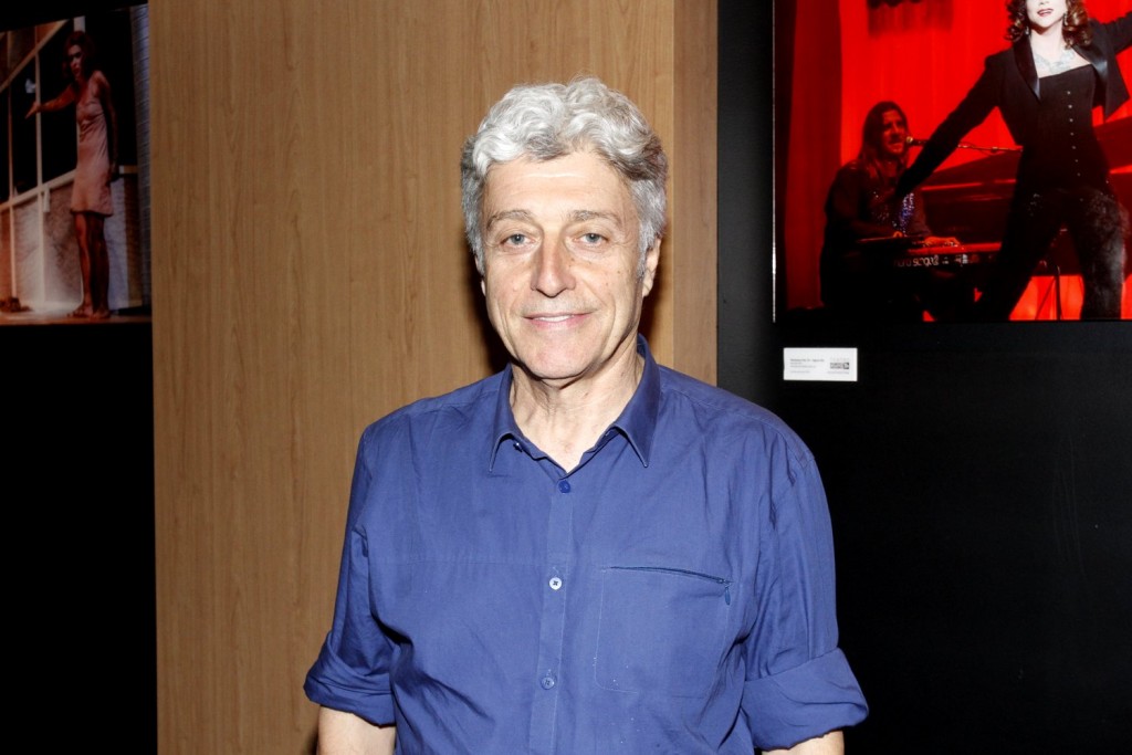 O jornalista Caco Barcellos prestigiou o show - Foto: Divulgação