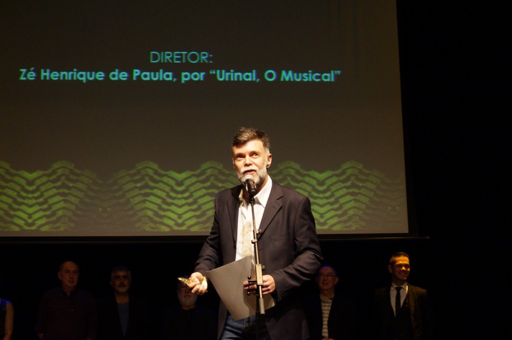 Zé Henrique de Paula, melhor diretor de teatro por Urinal, o Musical - Foto: Roberto Ikeda/Divulgação
