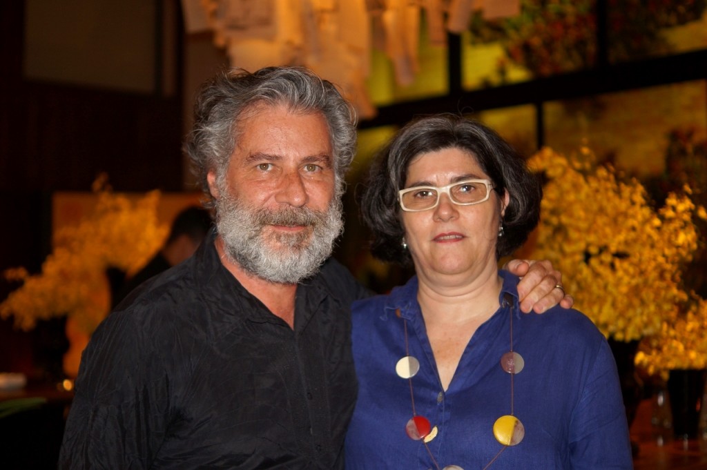 O ator Leopoldo Pacheco e a mulher, a produtora Bel Gomes - Foto: Roberto Ikeda/Divulgação