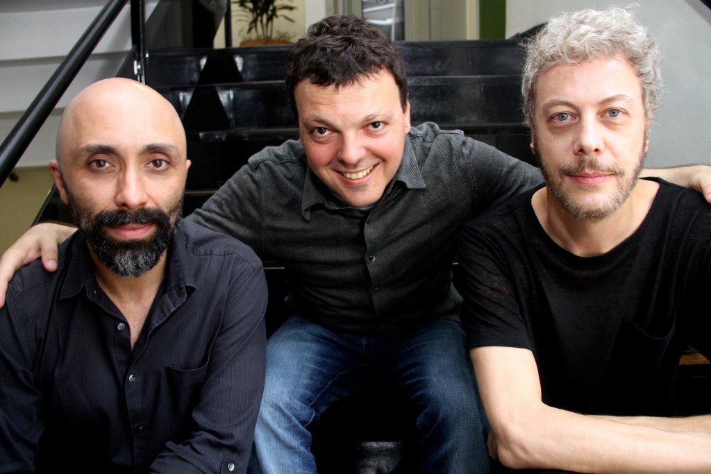 Marcio Abreu, Leandro Knophfholz e Guilherme Weber: novos nomes à frente da programação do Festival de Curitiba em 2016 - Foto: Denise Andrade/Divulgação