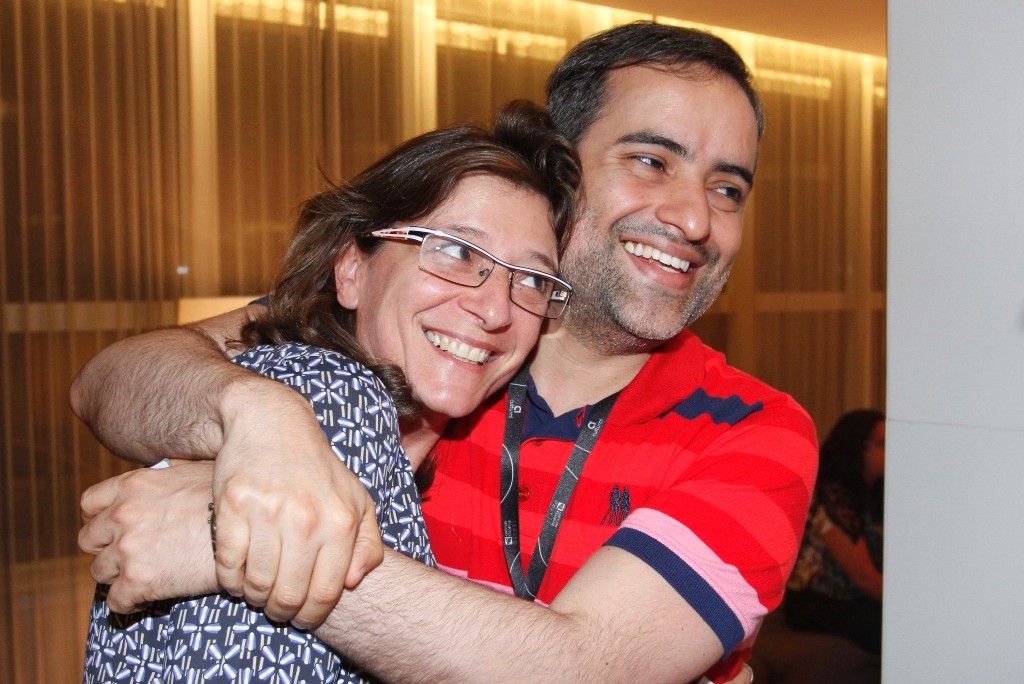 A produtora de elenco Vivian Golombeck e André Acioli, do Teatro Porto Seguro - Foto: Paduardo/Phábrica de Imagens/Divulgação