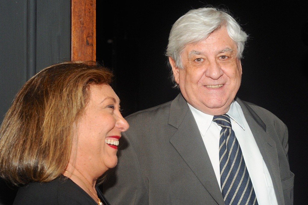 Bárbara Bruno e Lauro César Muniz - Foto: Bob Sousa
