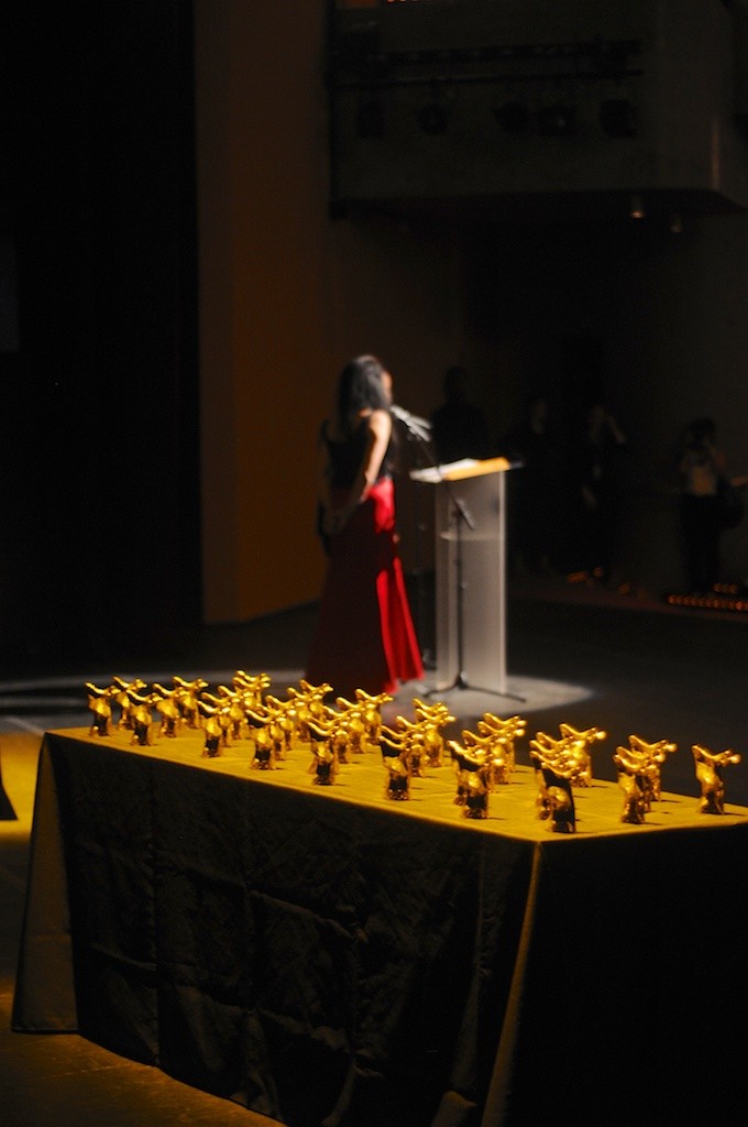 Prêmios APCA no palco - Foto: Bob Sousa