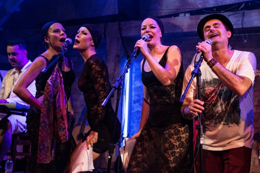 Paula Cohen, Maria Casadevall, Cléo De Páris e Luiz Pinheiro - Foto: Marcos Aspahan 