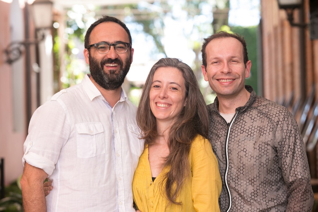 Hugo Cruz, Catarina Lacerda e Rodrigo Malvar: divulgando a nova arte portuguesa no Brasil - Foto: Annelize Tozetto/Clix