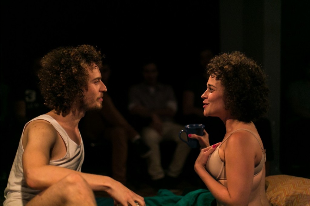Robysom Souza e Mariana Corrêa em Bonsai, com direção de Edson Bueno - Foto: Jorge Mariano 