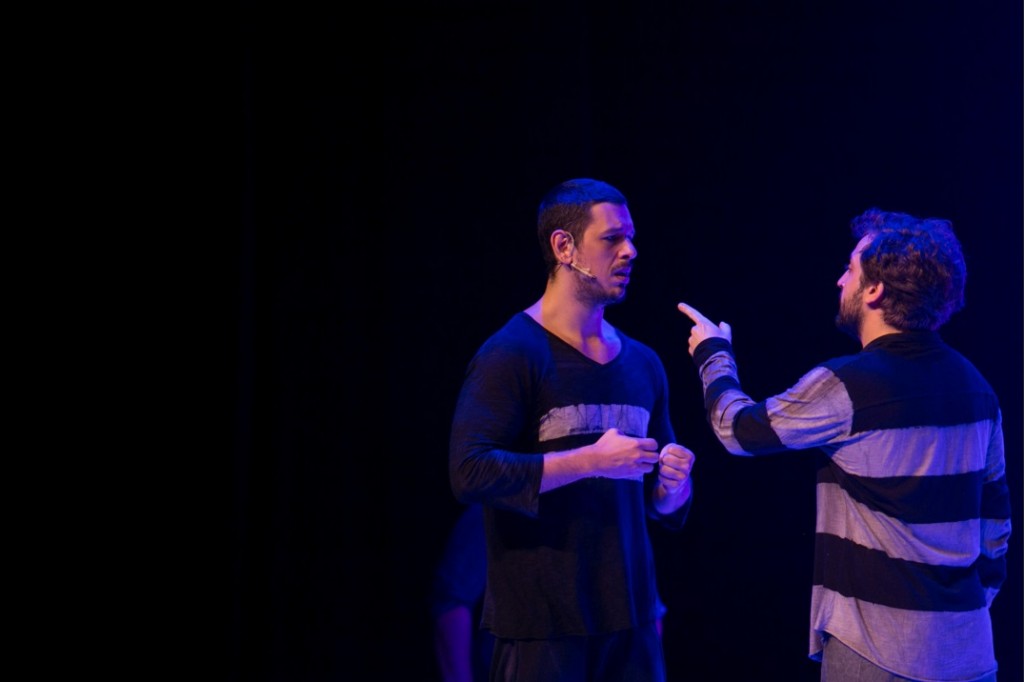 João Vicente de Castro e Gregório Duvivier em Portátil - Foto: Annelize Tozetto