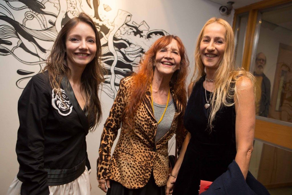 Djin Sganzerla, Helena Ignez e Michele Matalon, produtora de Ralé - Foto: Aline Arruda/Divulgação