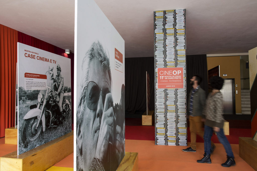  11ª CineOP -Arte Exposição no hall do centro de Artes e Convenções . Foto Leo Lara/Universo Produção