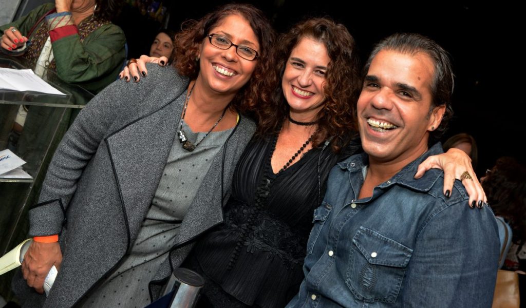 Ana Luisa Lima, Gilma Oliveira e Evandro Reis - Foto: Cristina Granato/Divulgação