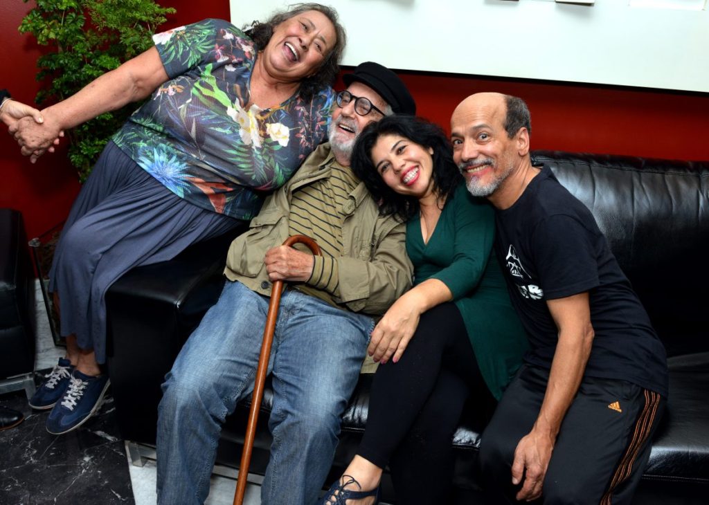 Teuda Bara, Paulo José, Lydia Del Picchia e Antonio Edson - Foto: Cristina Granato/Divulgação