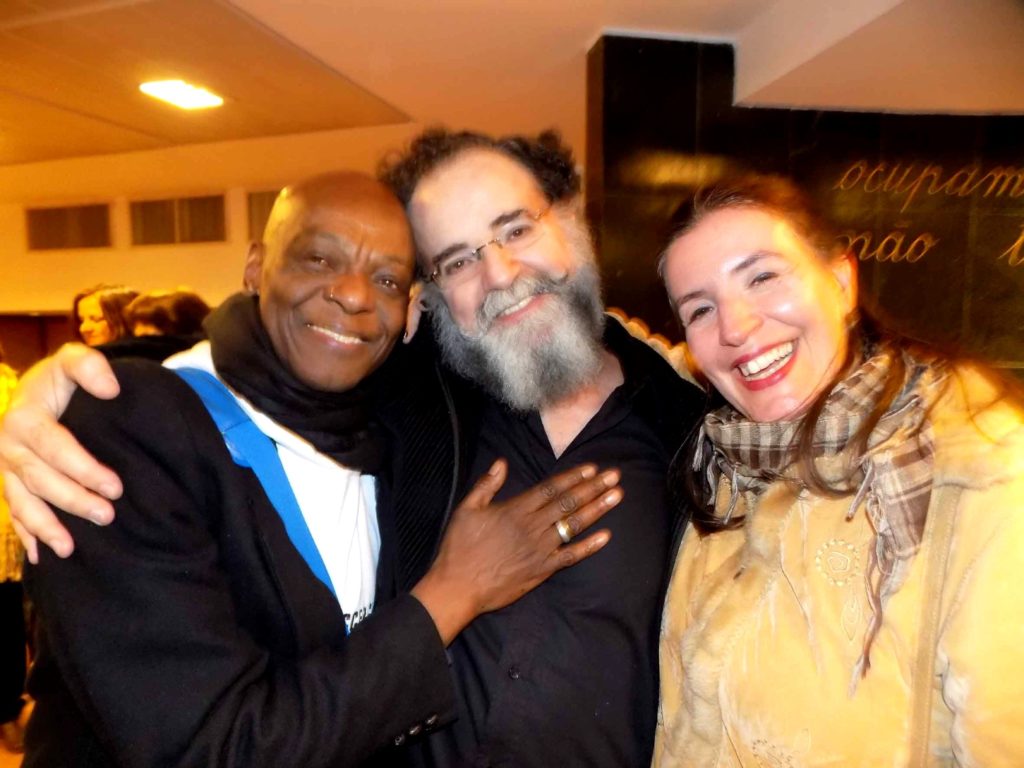 Carlos Pelé, Helio Cicero e Lili Molina - Foto: Eliane Verbena