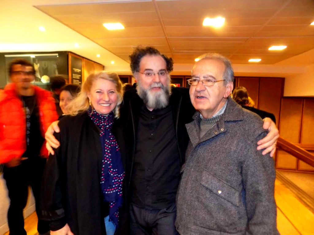 Rafaela Puopolo, Helio Cicero e Mustafá Yazbek  - Foto: Eliane Verbena