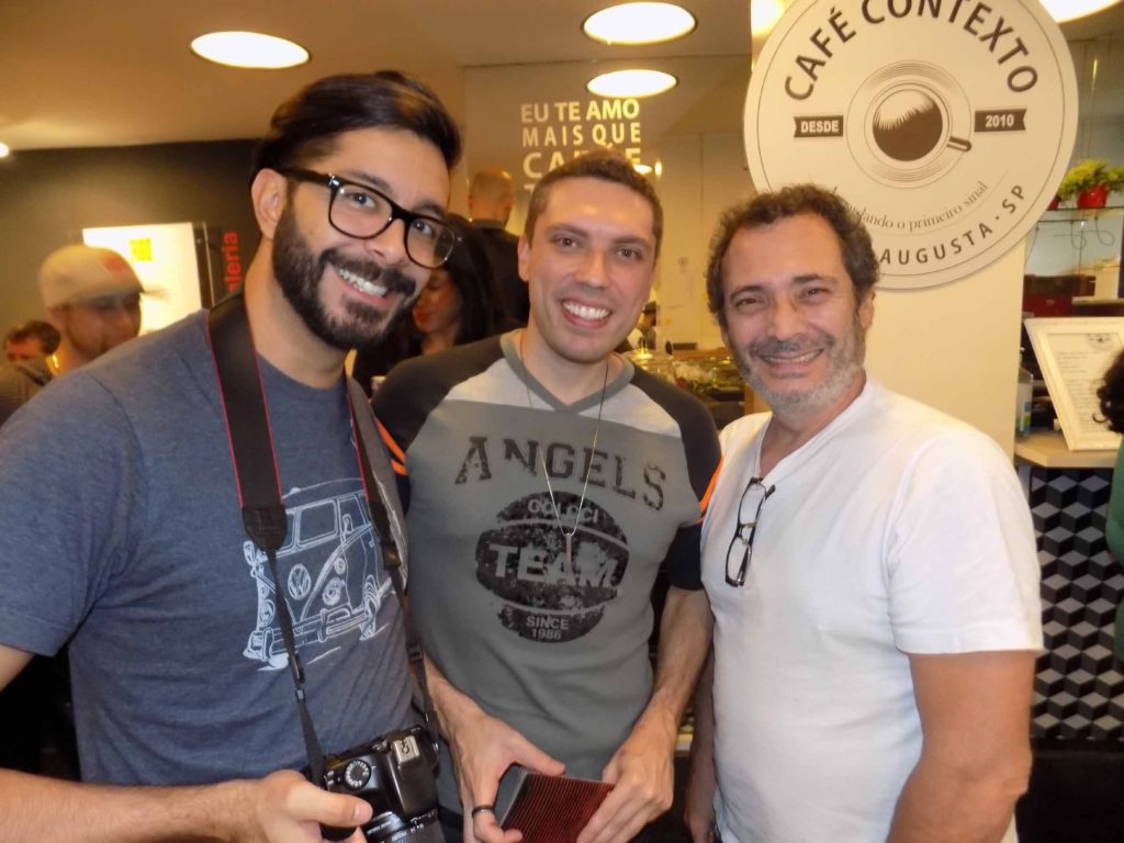 Francisco Jr, Daniel Baldi e Nicolau Ayer - Foto: Eliane Verbena
