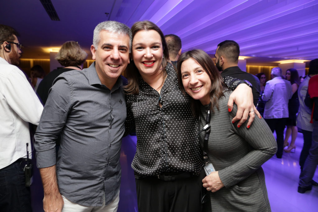 Os assessores Frederico Paula, Vanessa Pinheiro Fontes e Adriana Balsanelli - Foto: Patricia Nagano/Divulgação