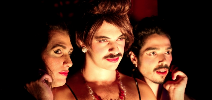  Júlia Francez, Bruno de Paula e Cristian Silva na peça Pink Star - Foto: Silvio Eduardo - Blog do Arcanjo