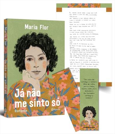 Detalhe do livro Já Não me Sinto Só, de Maria Flor - Foto: Divulgação/Planeta - Blog do Arcanjo