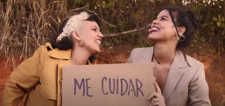 Anná e Amanda Magalhães no clipe de Me Cuidar - Foto: Divulgação - Blog do Arcanjo