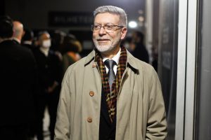O jurado Jamil Dias no tapete vermelho do 8º Prêmio Bibi Ferreira - Foto: Bruno Poletti - Blog do Arcanjo