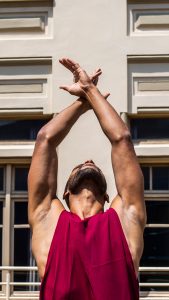 Cia Pé no Mundo de dança com Cláudia Nwabasili e Roges Doglas na SP Escola de Teatro - Foto: Edson Lopes Jr. - Blog do Arcanjo