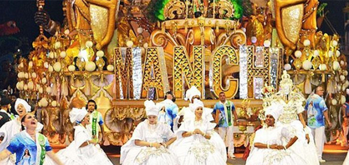 Mancha Verde é a grande campeã do Carnaval de São Paulo 2022 – Foto: Reprodução/Instagram @manchacarnaval – Blog do Arcanjo