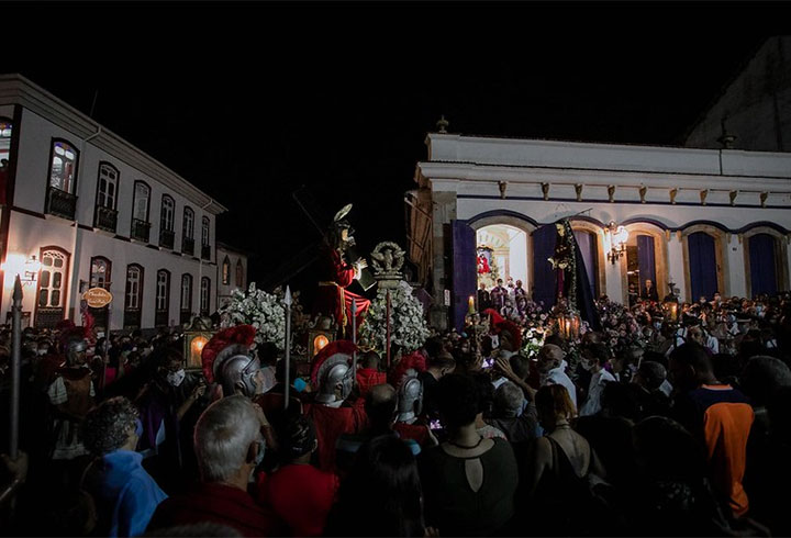 As belas e impactantes imagens da Semana Santa em Ouro Preto - Foto: Ane Souza – Blog do Arcanjo